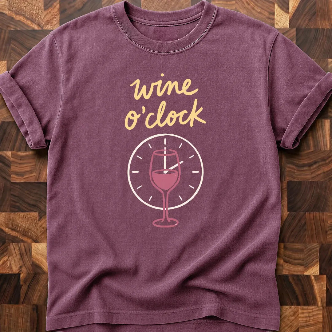 Wine O'Clock T-shirt