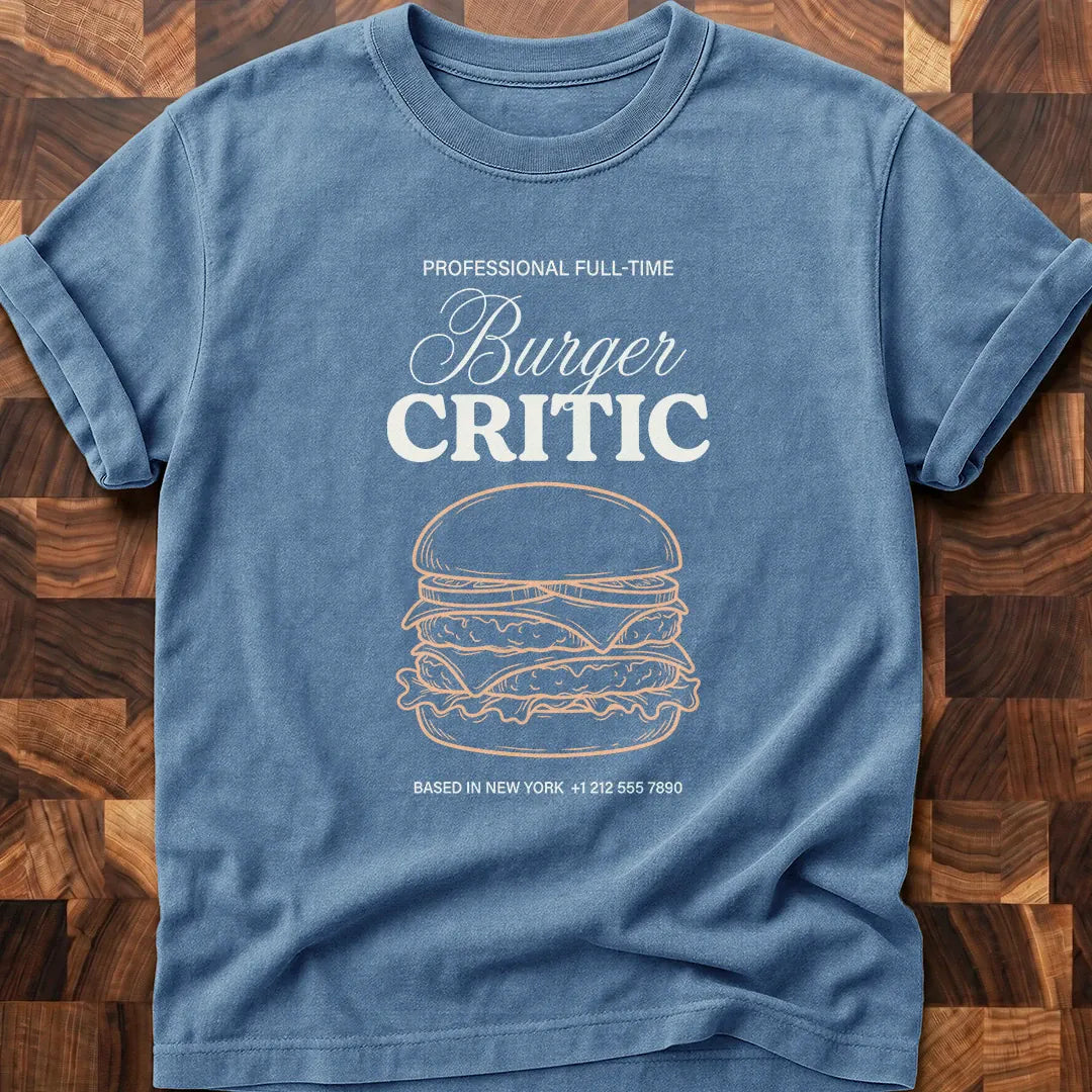 Burger Critic T-shirt