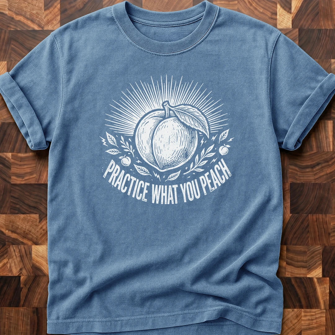 Practice Peach T-shirt