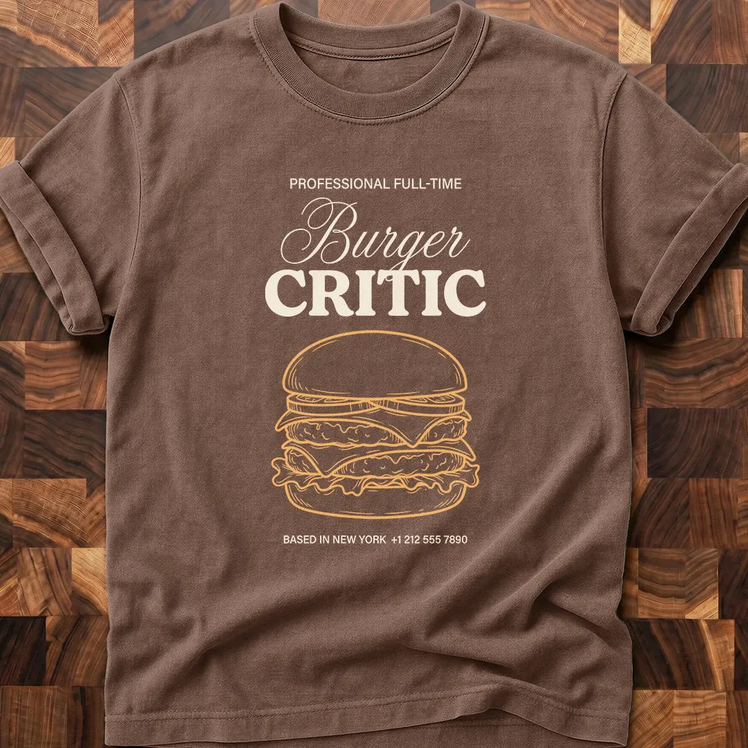 Burger Critic T-shirt