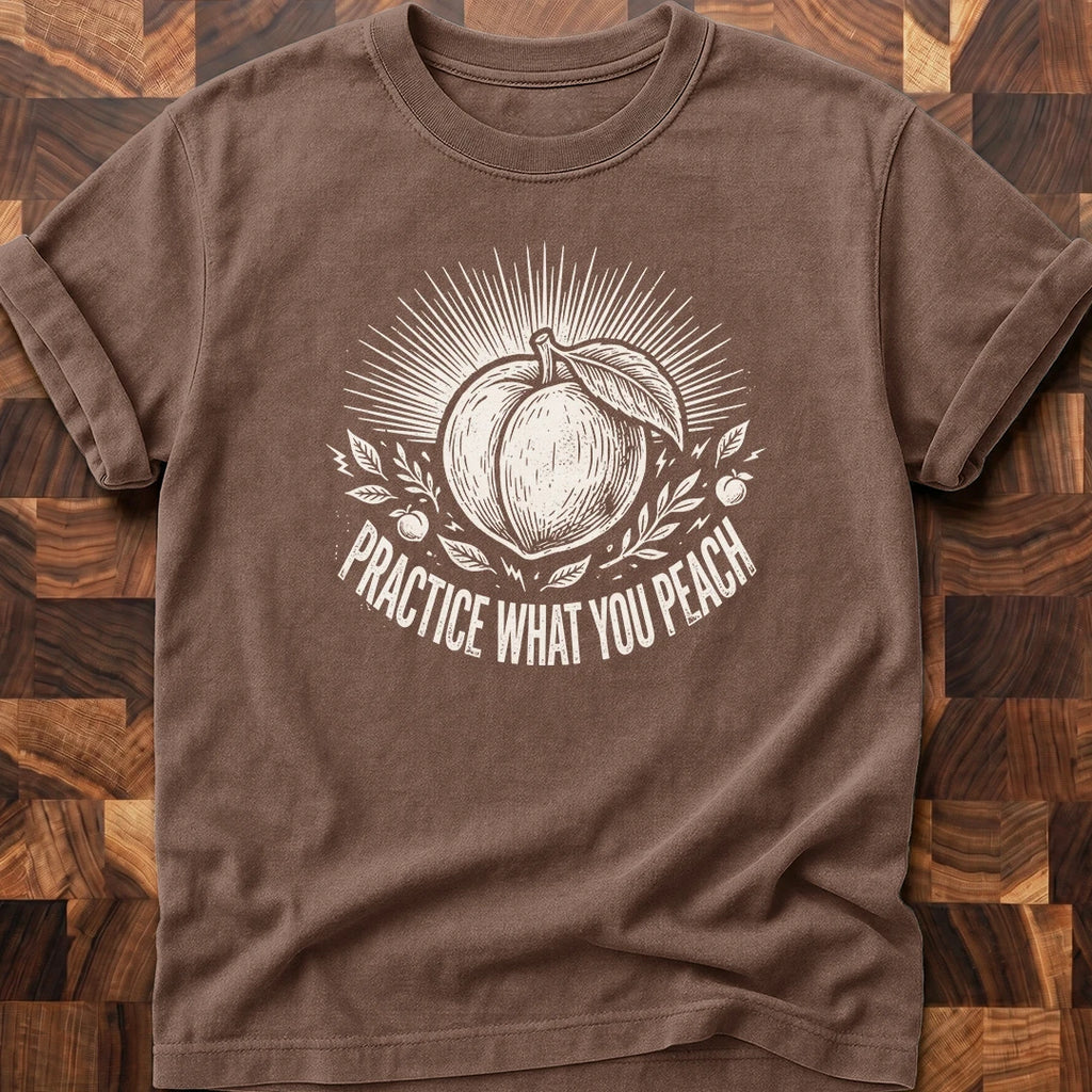 Practice Peach T-shirt