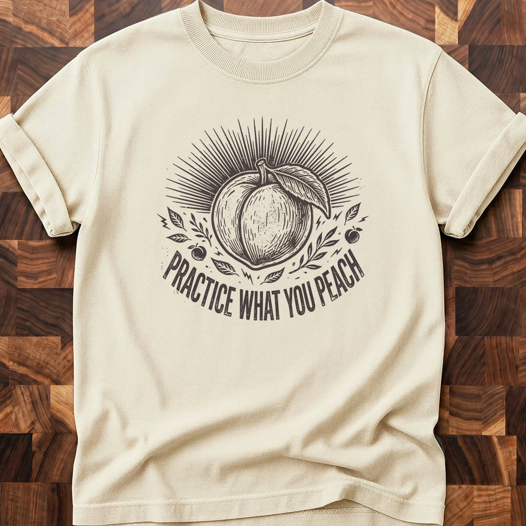 Practice Peach T-shirt