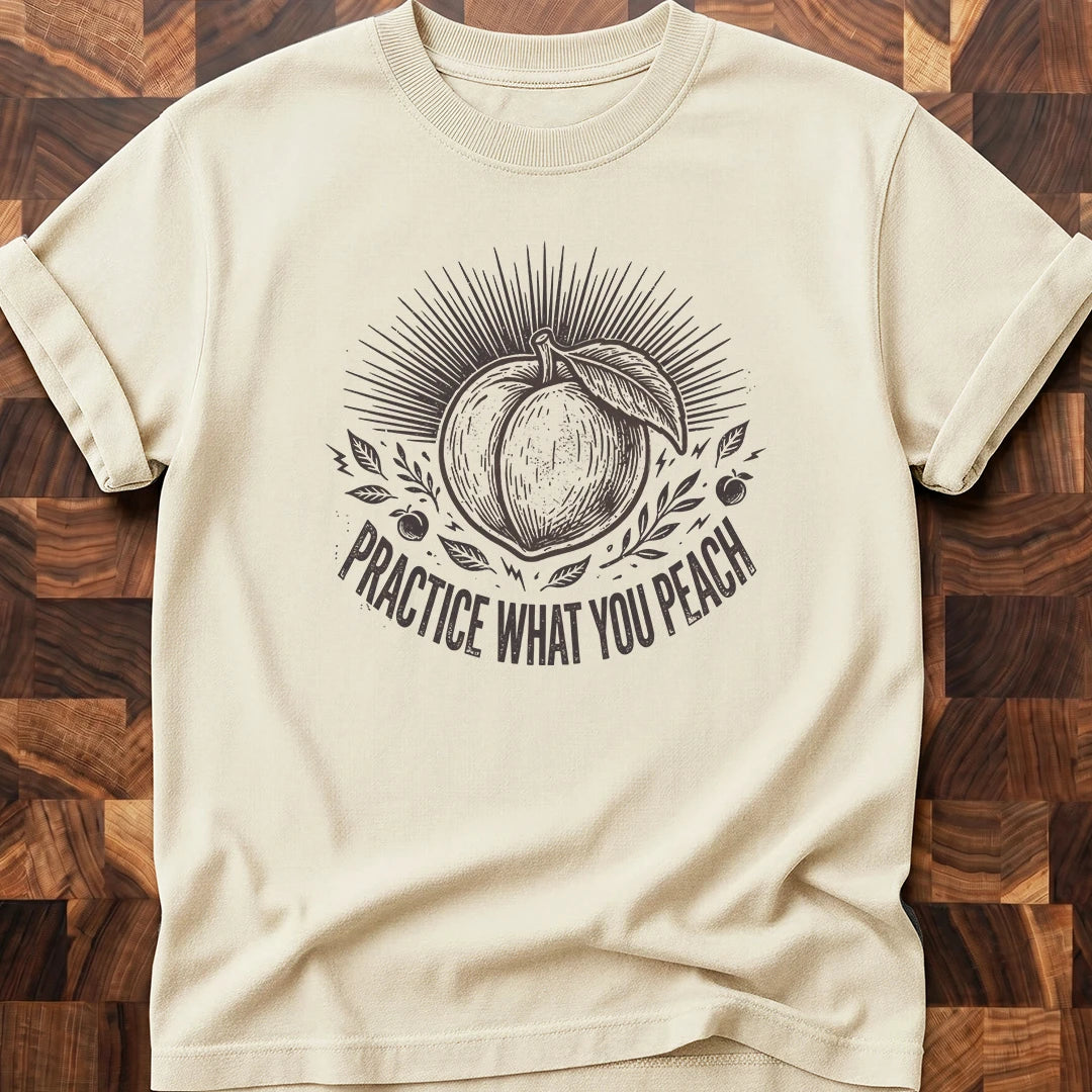 Practice Peach T-shirt