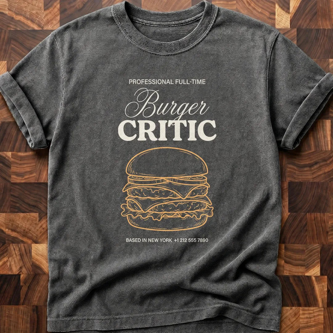 Burger Critic T-shirt