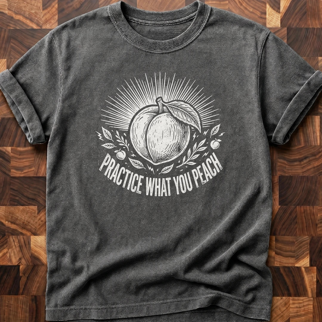 Practice Peach T-shirt
