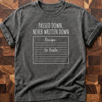 Recipe T-shirt